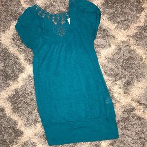 Adorable crocheted back top